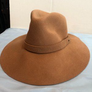New Macchia De Ruggine Stylish Tan Double braided strap  Wide-Brim Hat Italy ?? Macchia Di Ruggine Hat Sun Womens Adjustable Brown Fringe  main image 4